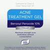 Equate Acne Treatment Gel 10% Benzoyl Peroxide - Powerful Skincare Combo for Clear, Radiant, and Acne-Free Skin (Pack of 2) view 2