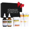 Advanced Clinicals Day-To-Night 6 Piece Skin Care Set Gift Box | (AM) Vitamin C + (PM) Retinol Face Serum, Under Eye Cream, & Travel Size Body Cream | Anti Aging Skincare Set Gift For Women & Men view 1
