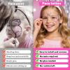 20 Sheets Glitter Fairy Makeup Tattoo Kit,Fairy Face Gems & Butterfly Temporary Tattoos for Eyes,Princess Rave Party for Womens,Costume,Butterfly Costume view 4