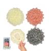 3-Pack Bath Loofah Set with Dual-Sided Shower Puff - Includes Soap Pocket, Hanging Rope, and Gift Box - Loofah for Women and Men - Shower Sponge for Body with Rich Lather Beige & Pink & Gray  view 1