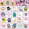 20PCS Cute Sanrio Temporary Tattoos Stickers Cute Cartoon Waterproof Temporary Tattoos Stickers,Reward Supplies,Birthday Party Halloween and Christmas Surprise Decoration Supplies view 4