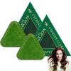 Cypress Leaf Hair Growth Soap, Nature Triangle Shampoo Bar, Green Shampoo Bar, Calming & Strengthens Hair for Women and Mens (2 Pcs) view 1