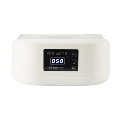 THYXGS 3L Professional Paraffin Wax Machine, Electric Non-Stick Candle Wax Melter Pot, Real-time Temperature Display, with Insulated Grid, for Melting Wax Blocks and Local Hair Removal