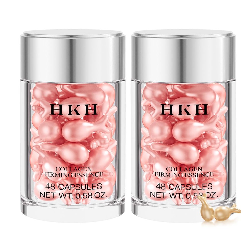 HKH Pro-Retinol Face Serum Capsules  96 Capsules Anti-Aging & Anti-Wrinkle Skincare with Vitamin A & E - Smooth Fine Lines - Moisturize Hydrate & Firm Skin - Travel-Friendly for Women
