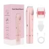 Ladies Electric Razor - Waterproof -Blade Shaver, Cordless Hair Trimmer, Gentle Grooming Device with USB Recharge, Beauty Tool for Bikini Line Legs Underarm Face Travel