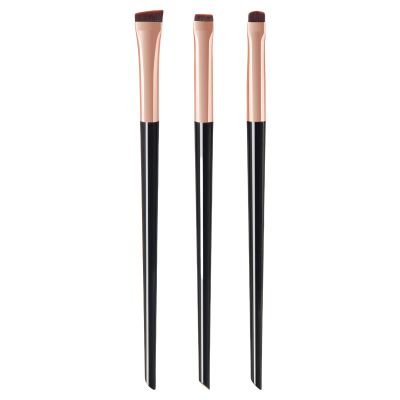 Btgghytr Compact Travel Cosmetic Brush Collection 3pcs Eyeshadow Brushes Essential Makeup Tools for Beauty