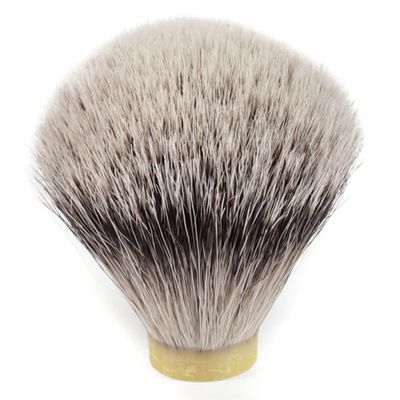 Badger Hair Shaving Brush Knot: Replacement Beard Shaving Brush Knot Head(20mm x 63mm)