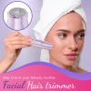 Bikini Trimmer for Women 2 in 1 Electric Razors for Women - Wet and Dry Electric Lady Shaver, Smooth Facial Hair Remover and Body Hair Trimmer for Bikini,Leg, Underarm, Face, Private Area (Purple) view 3