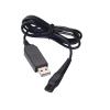 15V Shaver USB Electric Charging Cablecompatible For PhilipsS1112 S5831 S2306 S7832 S7837 S5830 X5000 PQ888 S1115 MG7750 view 1