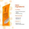 Foxt-ale SPF 50 Vitamin C Glow with PA++++ & Niacinamide | Lightweight | Fast Absorbing | Prevents Tanning | No White Cast | Non-Greasy | For Men & Women | All Skin Types | 50 Ml view 3