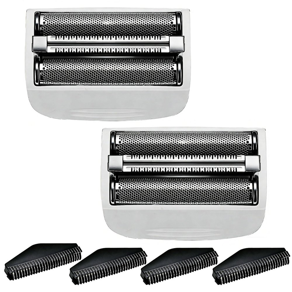 2PCS Shaver Replacement Foil Compatible with Remington PF7400, PF7500, and PF7600 Foil ShaversWhite