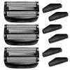 3PCS Shaver Replacement Foil Compatible with Remington PF7400, PF7500, and PF7600 Foil Shavers,Black view 1