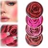 Blusher 3D Rose Face Powder Lightweight Long-lasting Blusher Cheek Makeup for Women High Glossy Finish (03) view 4