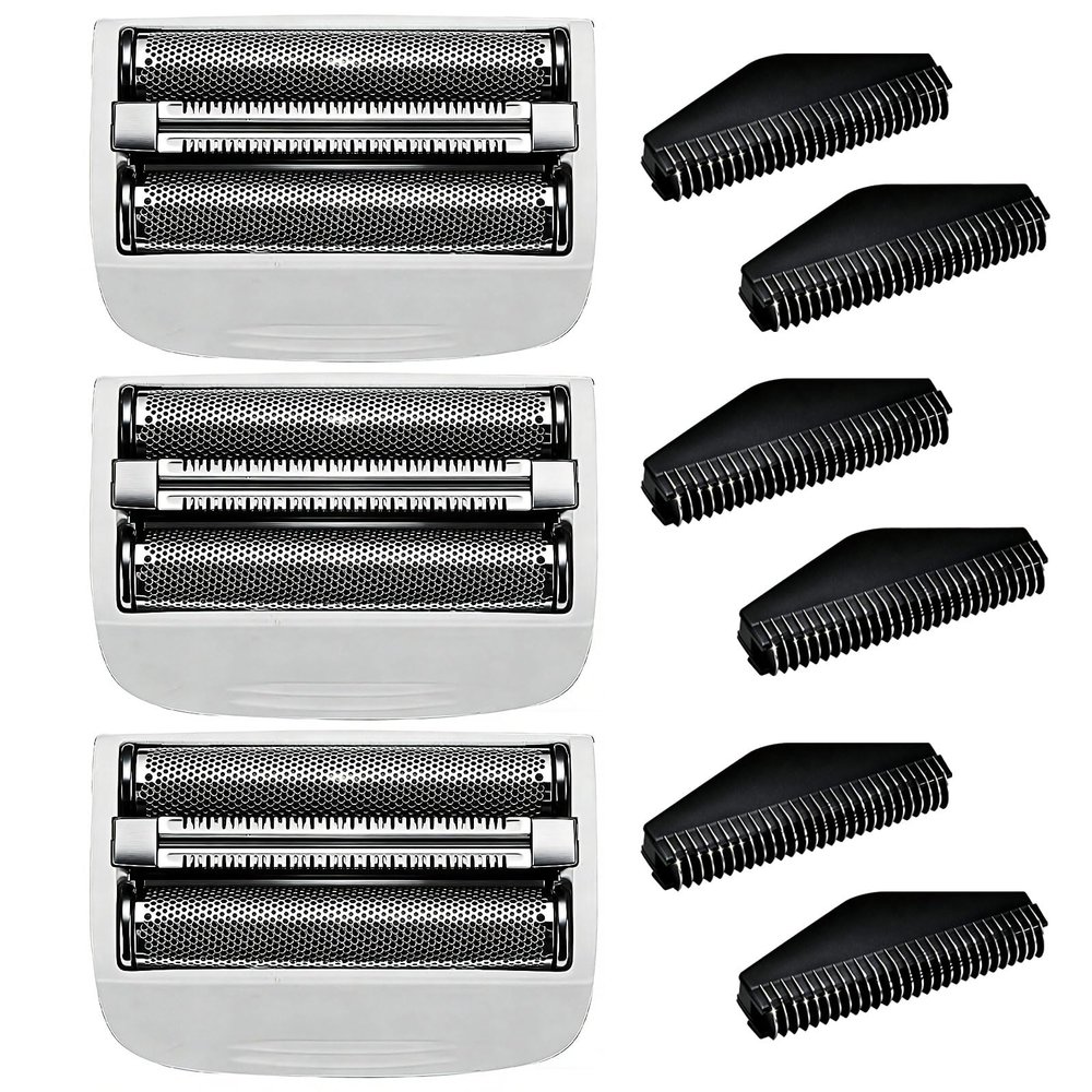 3PCS Shaver Replacement Foil Compatible with Remington PF7400, PF7500, and PF7600 Foil Shavers,(White)
