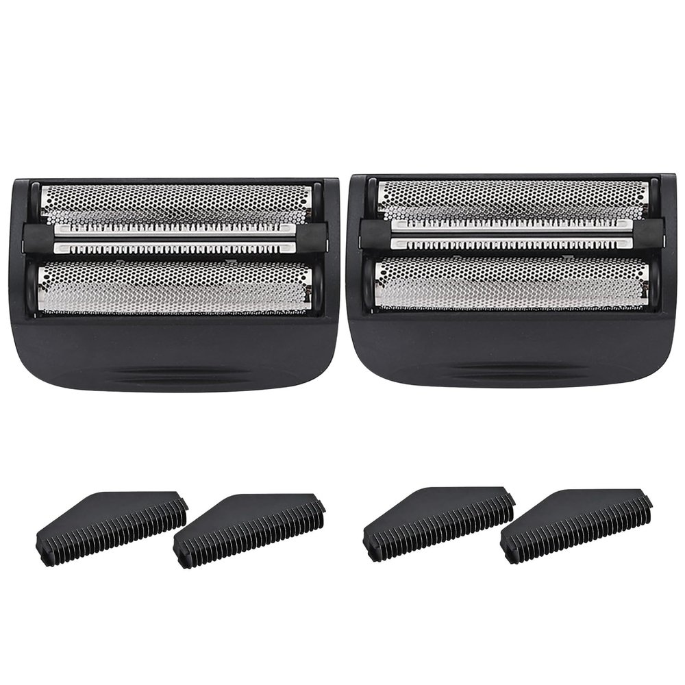 2PCS Shaver Replacement Foil Compatible with Remington PF7400, PF7500, and PF7600 Foil ShaversBlack