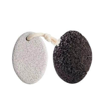 2 PCS Callus Remover for Feet and Hands - Hard Skin Scrubber Pumice Tool for Smooth Heels and Palms(Black White)