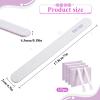 125 PCS Nail Files Bulk, 100/180 Grit Nail Files Double Sided Emery Boards Nails File for Women Professional Fingernail Filer for Natural Acrylic Fingernail Home and Salon Supplies Christmas Gifts view 2