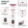 Electric Razors for Women, 5-in-1 Rechargeable Body Shaver with LED Display, Highly Efficient & Smooth Facial and Body Hair Remover Bikini Trimmer for Women view 3