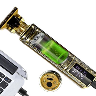 Professional Hair Clipper and Beard Trimmer with LCD Display Screen