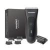 MANSPOT Manscape 2 in 1 Body Hair Trimmer Foil Shaver, Electric Groin Pubic Ball Trimmer, Waterproof Wet/Dry Bikini Trimmer for Women with 4 Guard, 20 Days Shaving view 1