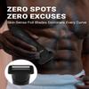 MANSPOT Manscape 2 in 1 Body Hair Trimmer Foil Shaver, Electric Groin Pubic Ball Trimmer, Waterproof Wet/Dry Bikini Trimmer for Women with 4 Guard, 20 Days Shaving view 4