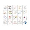 20Sheets Sanrio Characters Temporary Tattoos Birthday Themed Party Supplies Decoration Favors Cartoon Cute Dog Sticker for Kids Boys Home Activity Class Prizes Carnival Christmas Rewards (Dog) view 4