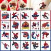 20Sheets Spider Man Temporary Tattoos Birthday Themed Party Supplies Decoration Favors Cartoon Superhero Sticker for Kids Boys Home Activity Class Prizes Carnival Christmas Rewards (Spider Man) view 3