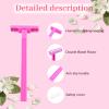 0.53ozWomens Shaving Cream Bulk Travel and Women's Disposable Razors 50Set view 3