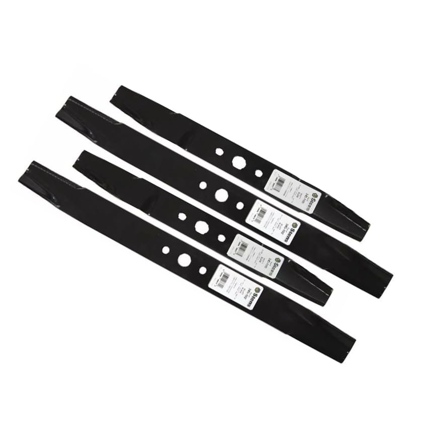 1704856BZ 1716695 345-106 345-102 Compatible with Hi-Lift 71704856 71704101 1704856ASM Simplicity1704856 1704856BMA 1704856SM Snapper1704856BMA 176695ASM 2 Sets Hi Lift Blades fit Simplicity 1600 LTH