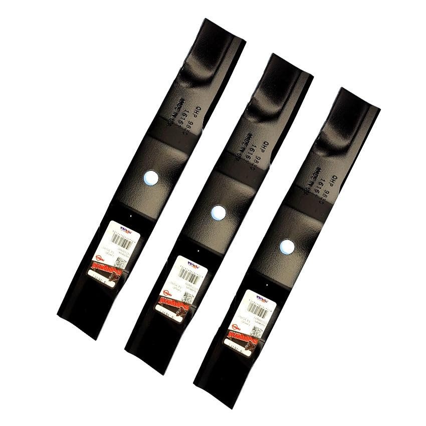 HITY MOTOR 04769800 14-15 3 Blades fit Compatible with Ariens IKON X XL XD 42 Gravely ZTX ZT XL 42