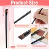 50 Pcs Angled Eyebrow Brushes Bulk, Angled Eyeliner Brush Tinting Brushes for Women, Eye Liner Brush Eye Makeup Applicator Cosmetic Tool view 3