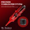 INKin Tattoo Cartridge Needles with Ultra-Fine Extra-Long Tip, #12 Standard 0.35mm Round Liner 5RLT, Professional Tattoo Needles with Comfortable Silicone Grips for Precision (EL Diablo 1205RLT) view 4