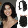 MORICHY Hair Toppers for Women With Thinning Hair 10 Inch, 360 3D Synthetic Lightweight & Breathable Short Wavy With 6.5"x6.5" Base, Quick Styling for Daily Wear view 1