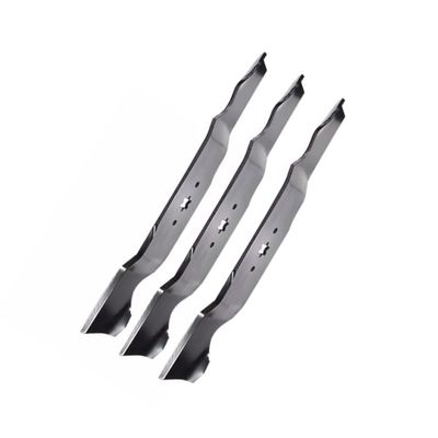 942-0677 942-0677A 942-0677B KT740-3011 11719 7420677 9420677B GTX1054 GT1054 GT1554 GT1554VT 13AK11BK009 13AK11BK010 13AK92AK010 13VR92AK009 GT2300 3 Blades For Compatible with Cub Cadet 54" Deck