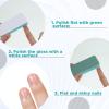 20 Pack Nail Buffer Block and Shine Kit, Mini Nail Buffers Smoother Mini Buffer Block Nails File Professional Manicure File Blocks for Polishing Smooth and Shiny Natural Nails (Green, Large) view 4