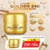 AMADO FACE GOLDEN 24K Ginseng Mask Bucket (200g / 6.76 Oz.)  Luxurious Wash-Off Mask with Pure Gold & Ginseng Extracts  Intensive Hydrating & Brightening Support view 4