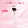 6 Pieces Fan Brushes Facial Brushes Face Mask Brush Applicator Slim Soft Fan Mask Brush Esthetician Supplies for Mud Cream Peel Makeup view 2