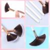 6 Pieces Fan Brushes Facial Brushes Face Mask Brush Applicator Slim Soft Fan Mask Brush Esthetician Supplies for Mud Cream Peel Makeup view 4