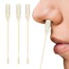 AprYew 2-in-1 Nasal Hair Cutter, Nose Hair Trimmer for Men Women, 360 Rotating Portable Manual Nose Hair Remover Tool with Ear Picker, Double Sided Noses Hairs Knife Travel Essentials (Beige, 3PC) view 1