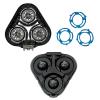 Compatible For PhilipsS5000 S5370 S5571 S5420 S5140 S5078 S5077 S5050 S5082 S5380 S5400 Replace Electric Shaver Head Razor Blade-Black(1pcs) view 3