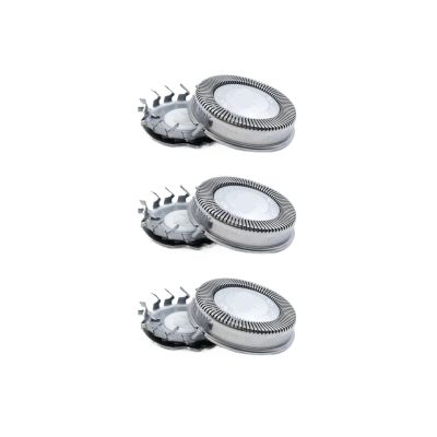 3X Shaver Heads Foil Blade Cutters Compatible For Philips Philishave Shaving Razor HQ2 20 HQ20 HQ22 HQ26 HQ262 HQ220 HQ222 HQ240 HQ2405(3pcs)