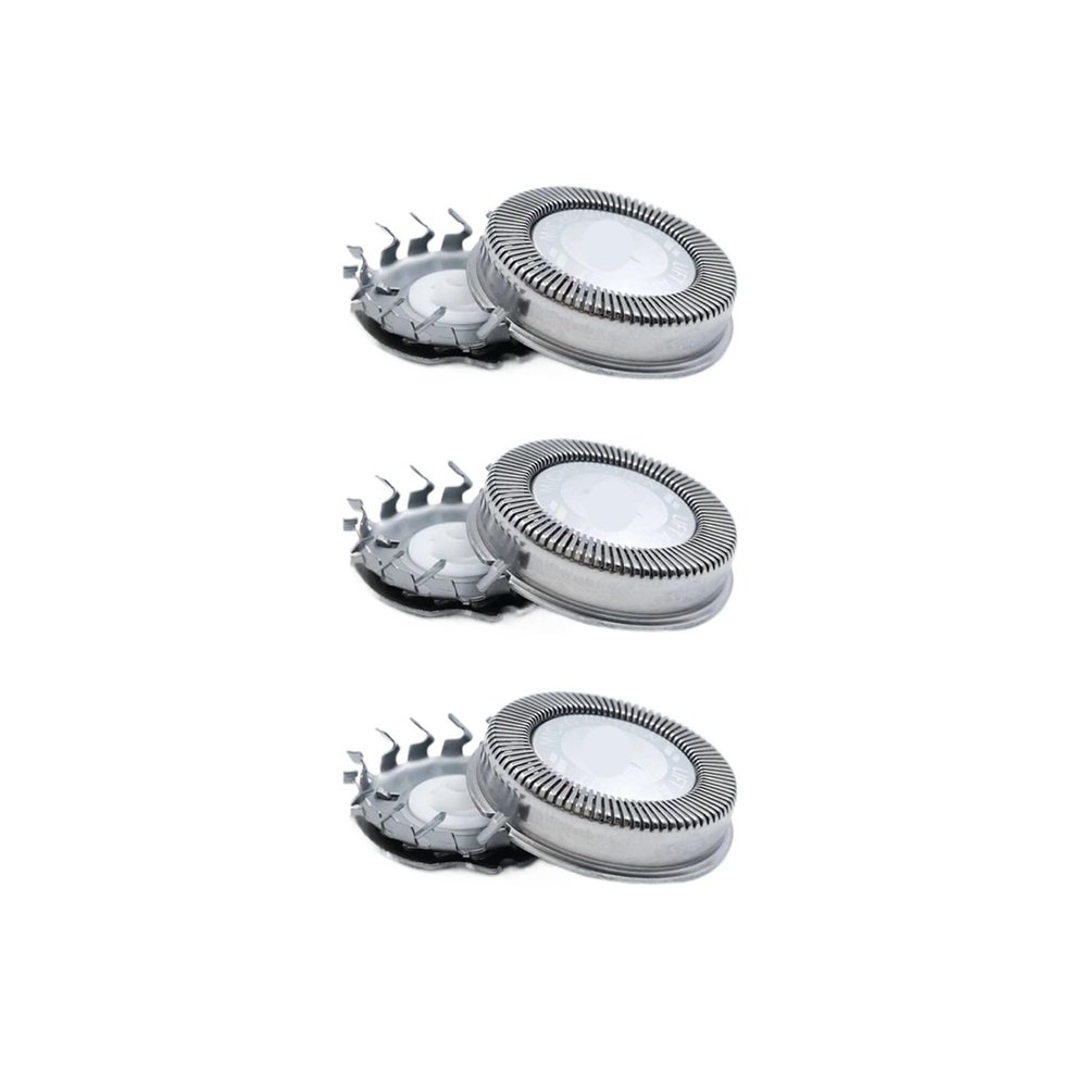 3X Shaver Heads Foil Blade Cutters Compatible For Philips Philishave Shaving Razor HQ2 20 HQ20 HQ22 HQ26 HQ262 HQ220 HQ222 HQ240 HQ2405(3pcs)