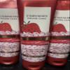 3 STRAWBERRY POUND CAKE Bath & Body cream Lotion 8 OZ view 1