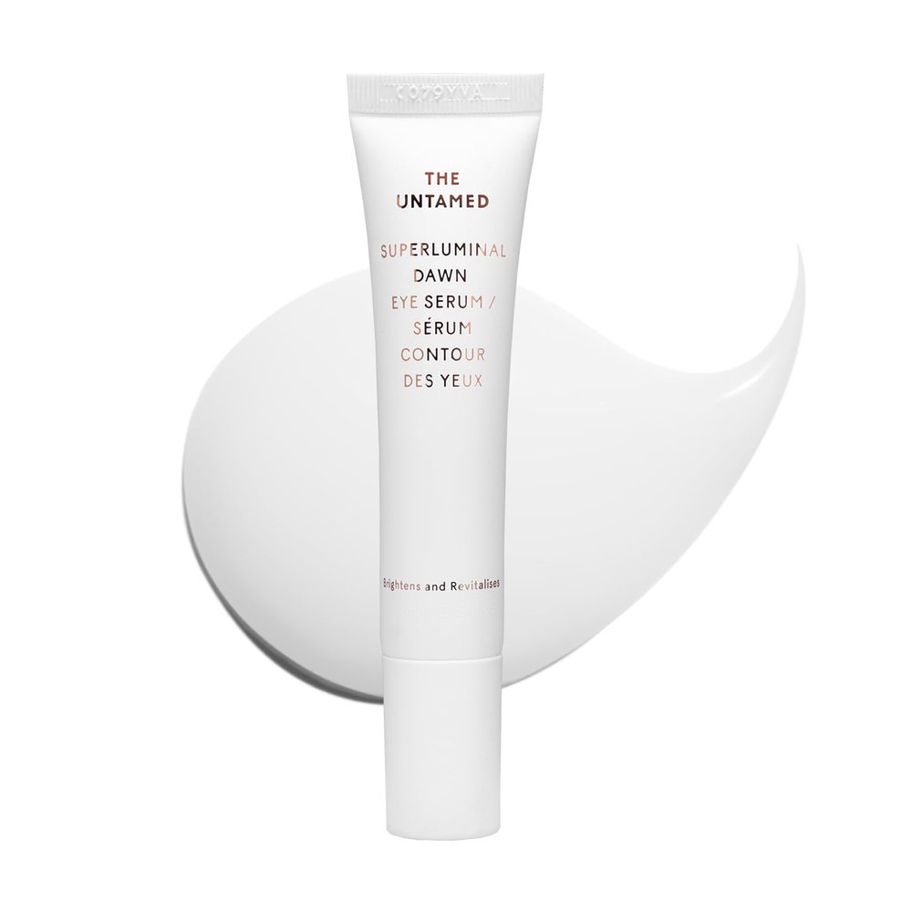 The Untamed Superluminal Dawn Eye Serum 1 fl oz Brightening & Hydrating Skincare with Vitamin C, Poppy Flower & Cocoa Seed Helps Refresh and Improve the Apperance of Under Eye Area