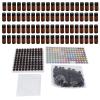 100Pcs 3ml Essential Oil Bottles, Dropper Bottles with Leakproof, Transparent Glass Empty Oil Bottles for Aromatherapy, Travel, DIY Blending, Includes 100 Lids and Stoppers view 1