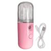 Nano Facial Steamer with 30ml Visual Water Tank Cordless Handy Mini Mister USB Rechargeable Mist Sprayer Moisturizing Hydrating for Face Daily Makeup Skin Care Eyelash Extensions view 1