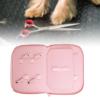 Pet Grooming Tool Storage Case Scissors Pouch Bag Holder Supplies Travel Organizer Dog Grooming Bag for Barber Accessories, Pink view 4