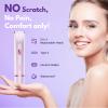 Dermave Bikini Shaver, Women's 2-in-1 Anti-Scratch Dual-Head Electric Shaver, Ipx7 Waterproof, Safe and Gentle, Wet and Dry Use, Highly Effective Cleaning (Purple) view 2