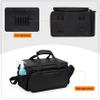 Barber Supplies Bag Protable &Multiple Pockets,Soft than Barber Case, Large Capacity Hairdresser Bag with Adjustable Dividers,Professional Hairdressing Equipment Beauty Salon Tool Travel Storage Case view 4