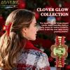 2026 Premium Durable Hair Claw Clip for Women, Original Italian Designed Strong Grip Hair Clips for Normal Fine Thin Hair, No Slip Jaw Clips with Gift Box for Christmas Birthday Girls, 3 Inch Red view 2